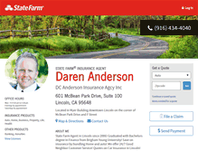 Tablet Screenshot of darenanderson.com
